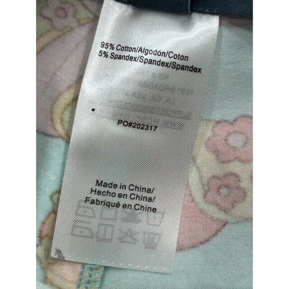 NWT ModCloth Womens Marisol Muro City Biker Shorts Ladybug Floral Blue Size S - Picture 5 of 8